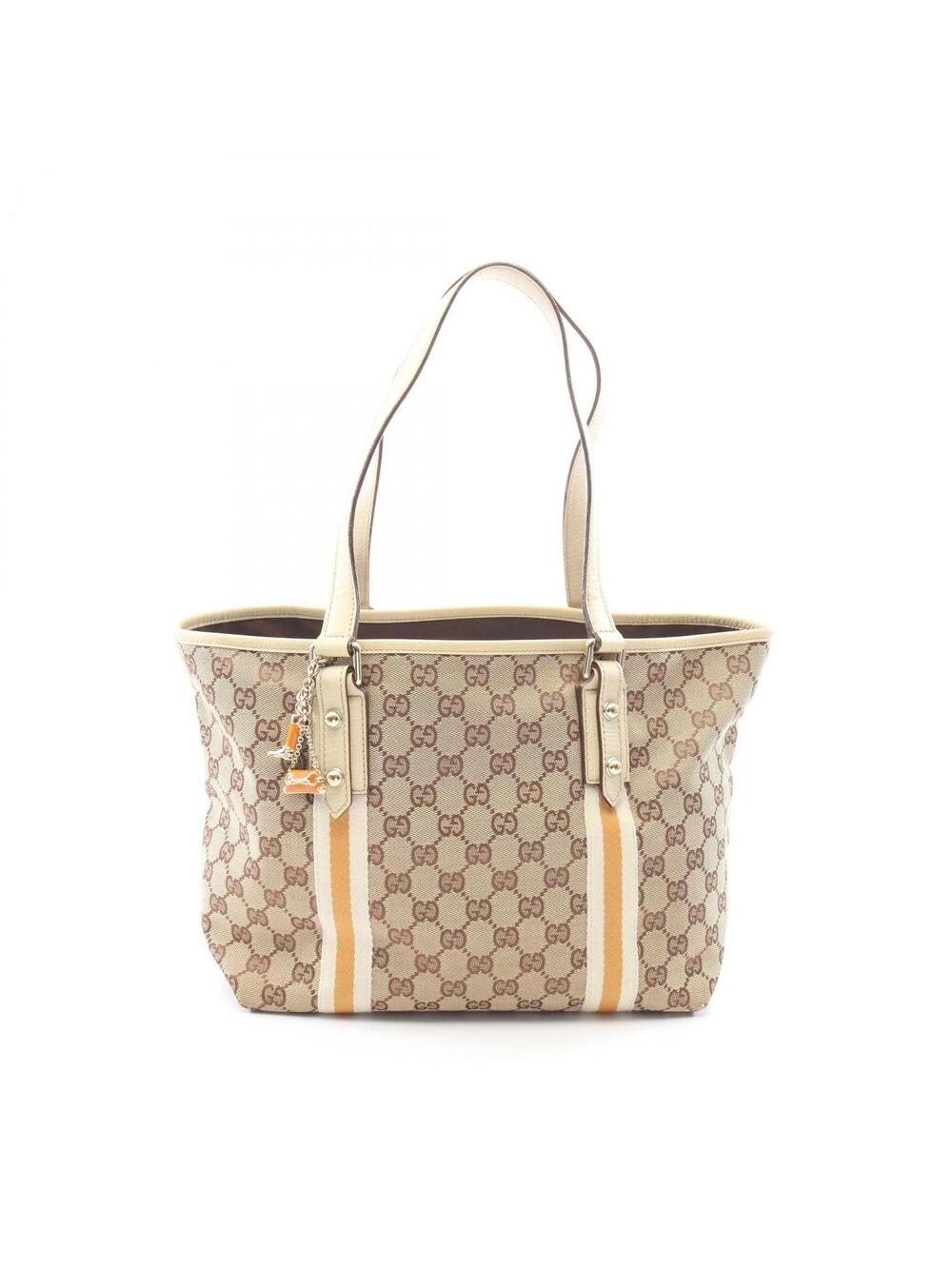 Gucci Gg Canvas Sherry Line Tote #323808G45B